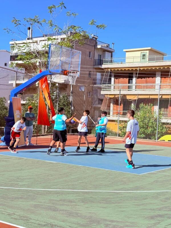 Επιτυχία για το 3x3 Schools Basket στην Ηλιούπολη - 210 μαθητές γνώρισαν το νέο άθλημα