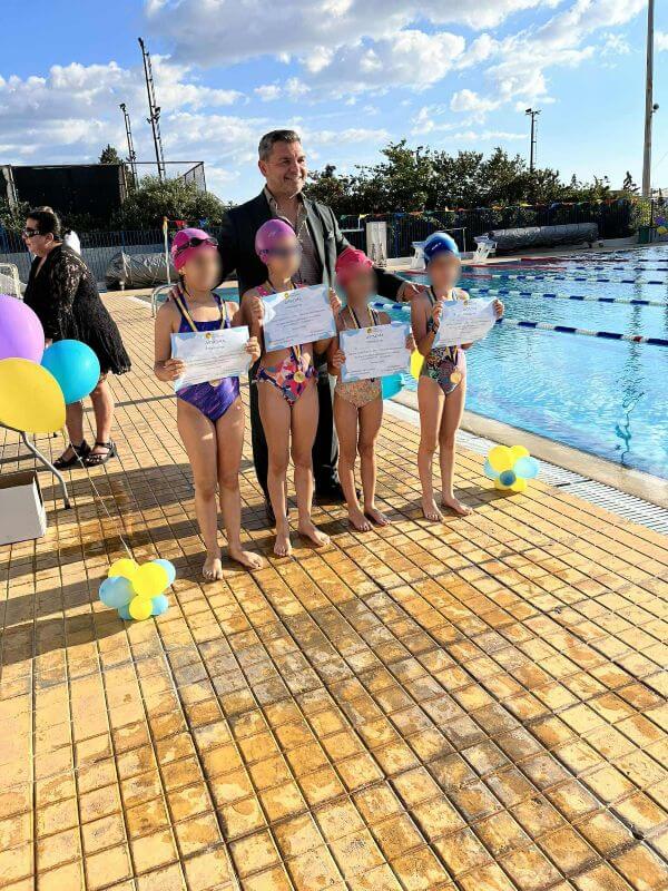 επιδείξεις των προγραμμάτων του Δημοτικού Κολυμβητηρίου για την περίοδο 2024-2025
