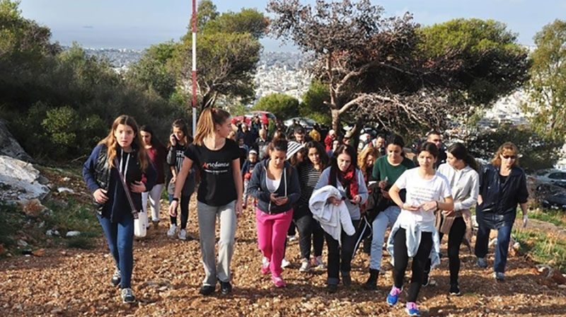 Με μεγάλη επιτυχία η εθελοντική αναδάσωση στον Υμηττό!