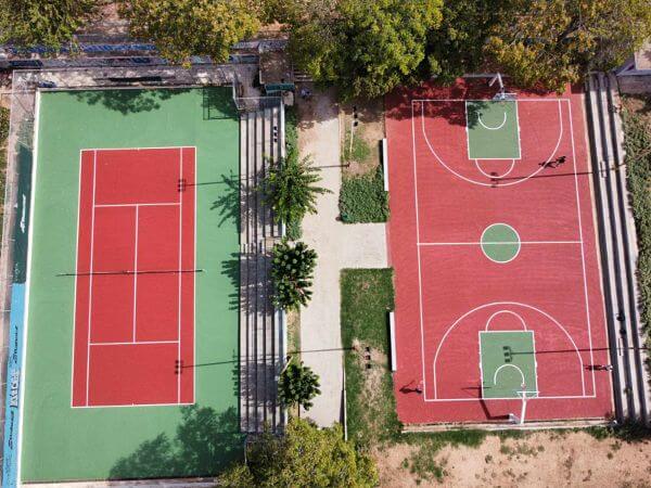 Δύο ανοιχτά γήπεδα, μπάσκετ & τένις, παραδίδονται στους κατοίκους της Ηλιούπολης
