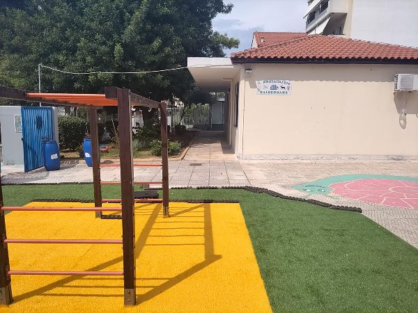 εργασίες συντήρησης στο 7ο Νηπιαγωγείο Ηλιούπολης