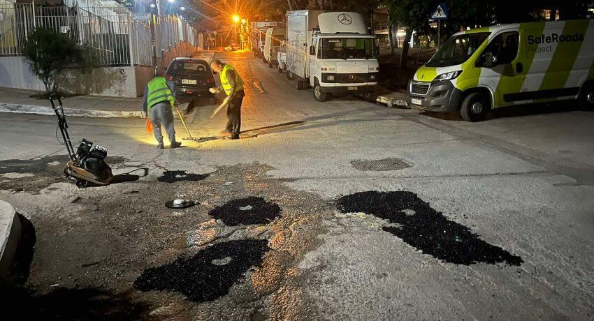 Αναβάθμιση των σχολικών διαβάσεων του Δήμου Ηλιούπολης & σταδιακή αποκατάσταση της καθίζησης οδοστρώματος