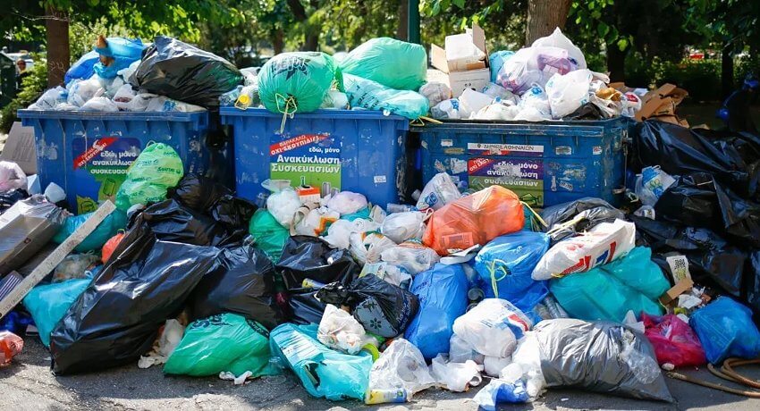 Παράκληση για Περιορισμό Απορριμμάτων - 48ωρη Αποχή στις Υπηρεσίες Καθαριότητας