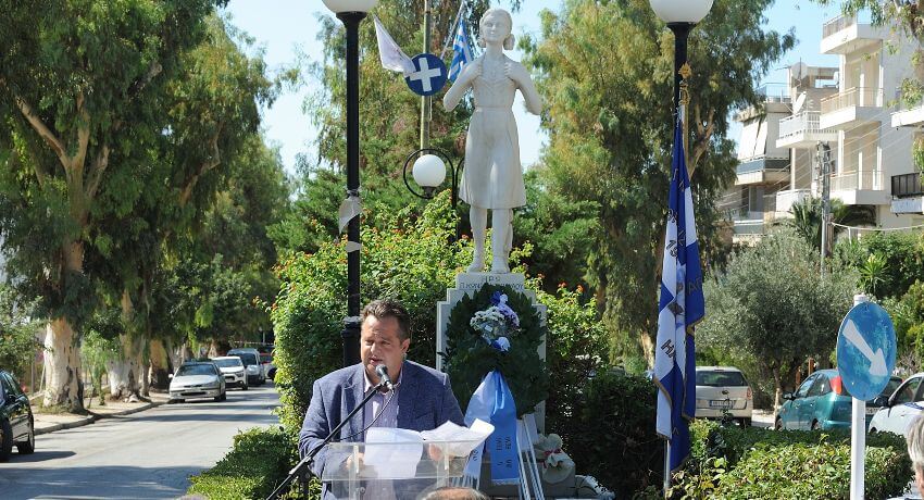 Η ομιλία του Δημάρχου Ηλιούπολης στην εκδήλωση μνήμης για την Ηρώ Κωνσταντοπούλου