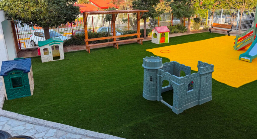 Ανακατασκευάστηκε η αυλή του 2ου Νηπιαγωγείου Ηλιούπολης με δωρεά του Ιδρύματος «Βασιλείου Γ. Μελά»