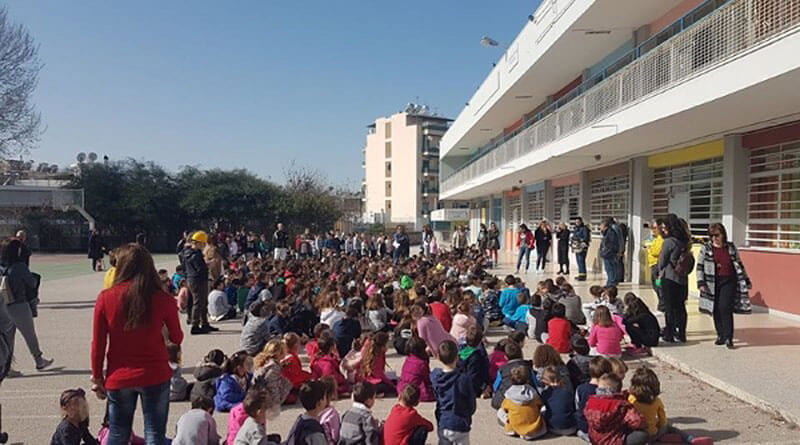 Άσκηση εκκένωσης σχολείων στην Ηλιούπολη