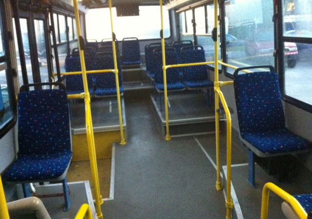 με καινούργια καθίσματα τα λεωφορεία της Ηλιούπολης