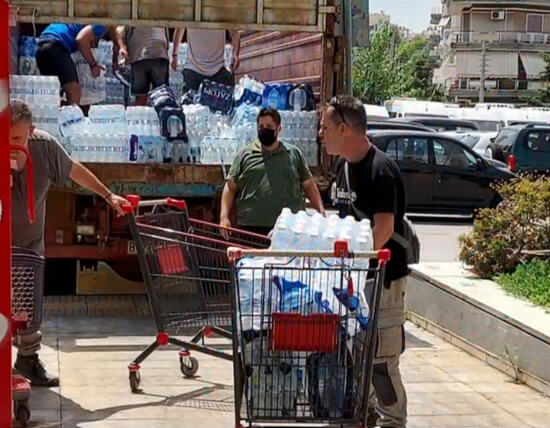 Δήμος Ηλιούπολης: Παρατείνεται η συγκέντρωση βοήθειας για τους πυρόπληκτους