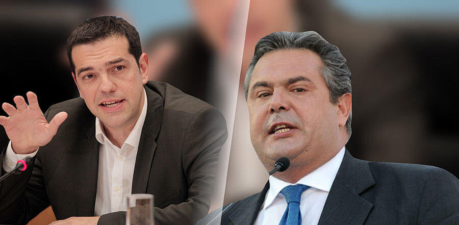 Τέλος της συγκυβέρνησης ΣΥΡΙΖΑ - ΑΝΕΛ ύστερα από την παραίτηση του Πάνου Καμμένου