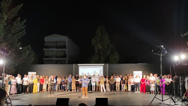 παρουσίαση της παράταξής του Γιώργου Χατζηδάκη στο Δημοτικό Θέατρο «Δημ. Κιντής»