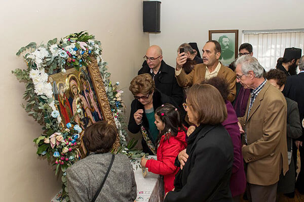 H εικόνα της Παναγίας Πεφανερωμένης στη Λευκαδίτικη Στέγη