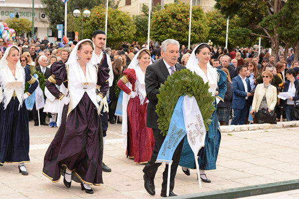 Εορτασμός της 25ης Μαρτίου από το Σύλλογο Λευκαδίων Ηλιούπολης