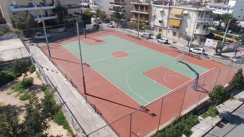 Ανοικτά γήπεδα μπάσκετ Ηλιούπολης
