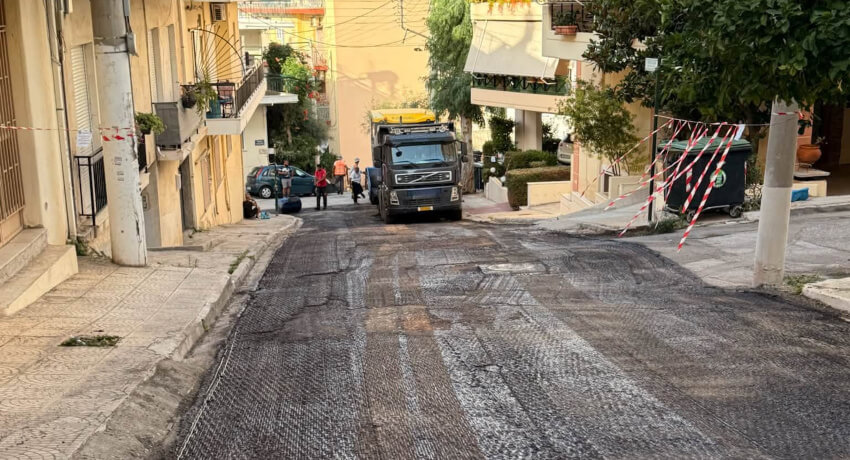 Νέες ασφαλτοστρώσεις στην Ηλιούπολη - 20 οδικά τμήματα στο πρόγραμμα οδικής ασφάλειας