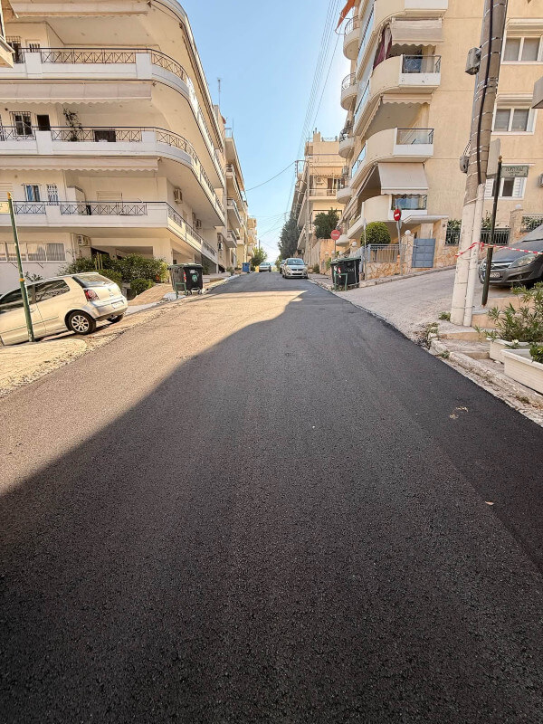 Νέες ασφαλτοστρώσεις στην Ηλιούπολη