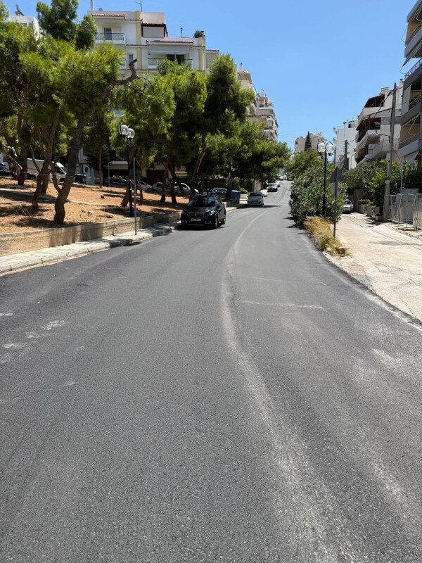 Νέες ασφαλτοστρώσεις στην Ηλιούπολη