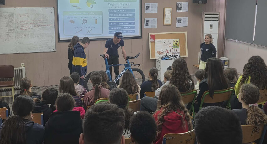 «Ποδηλατώ Ασφαλώς» στην Ηλιούπολη: Εκπαίδευση μαθητών και νέα κουλτούρα ασφαλούς μετακίνησης
