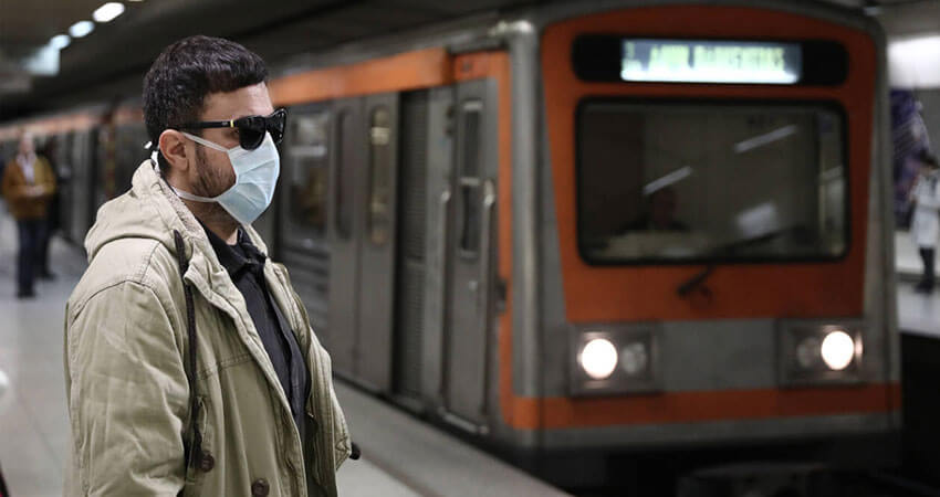 Υποχρεωτική χρήση μάσκας από τους εργαζόμενους & το επιβατικό κοινό στα Μέσα Μεταφοράς